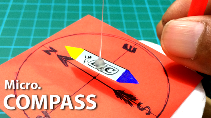 Create an Amazing Compass from your homemade materials - Innovation