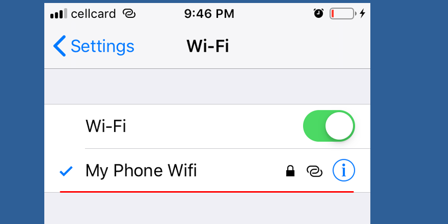 How to connect to your another iPhone's Instant Hotspot without