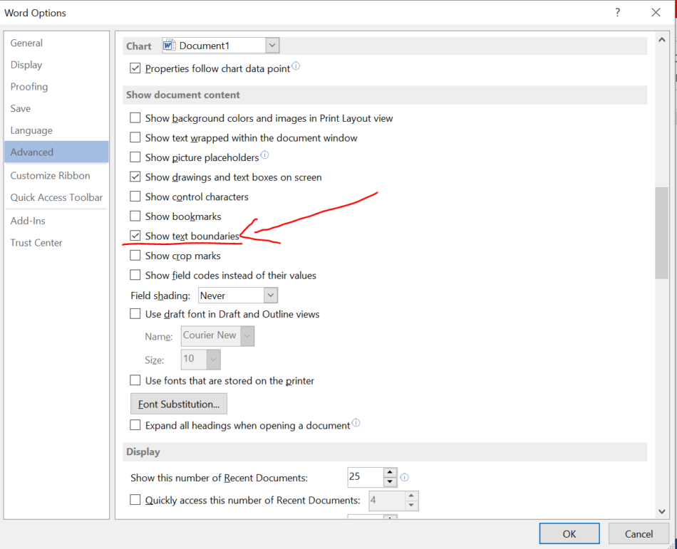 how-to-remove-text-boundaries-in-word-2013-microsoft-word-creative